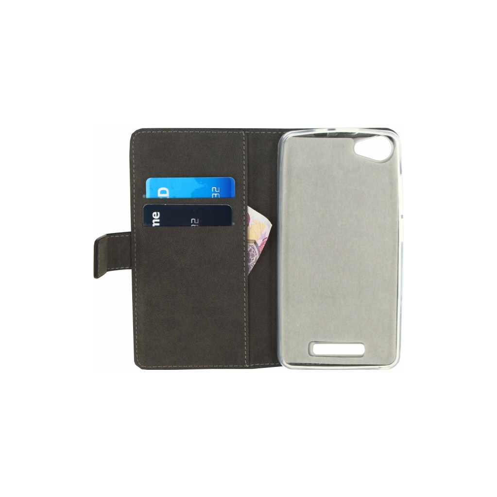 Mobilize Gelly Wallet Book Case Wiko Jerry Zwart mobilize kopen in de aanbieding