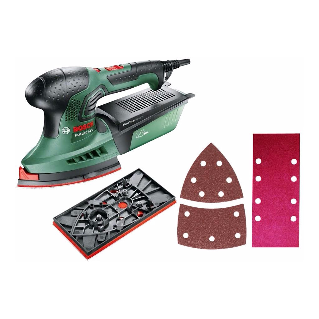 Bosch PSM 100 A Multischuurmachine + 30 schuurvellen 100W