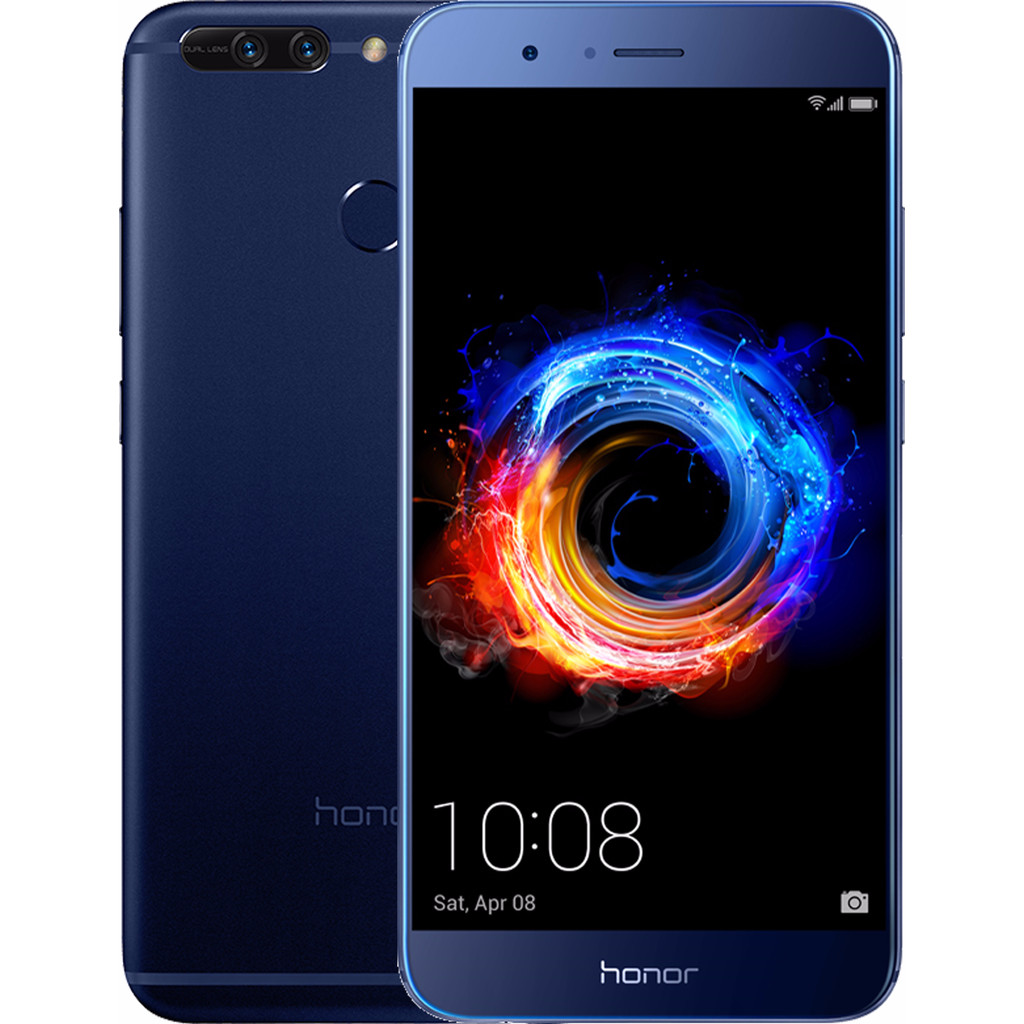Honor 8 Pro Blauw-64 GB opslagcapaciteit 5,7 inch Quad HD scherm Android 7.0 Nougat
