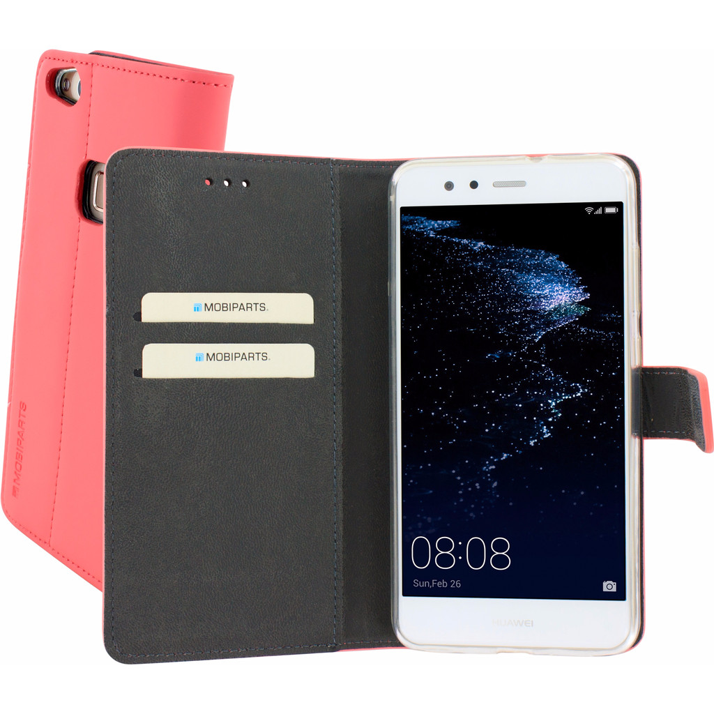 Mobiparts Premium Wallet Tpu P10 Lite Book Case Roze mobiparts kopen in de aanbieding