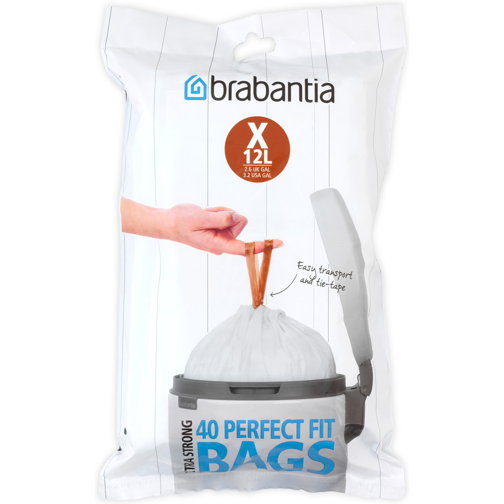 Brabantia Perfectfit Code X - 12 Liter (40 stuks)