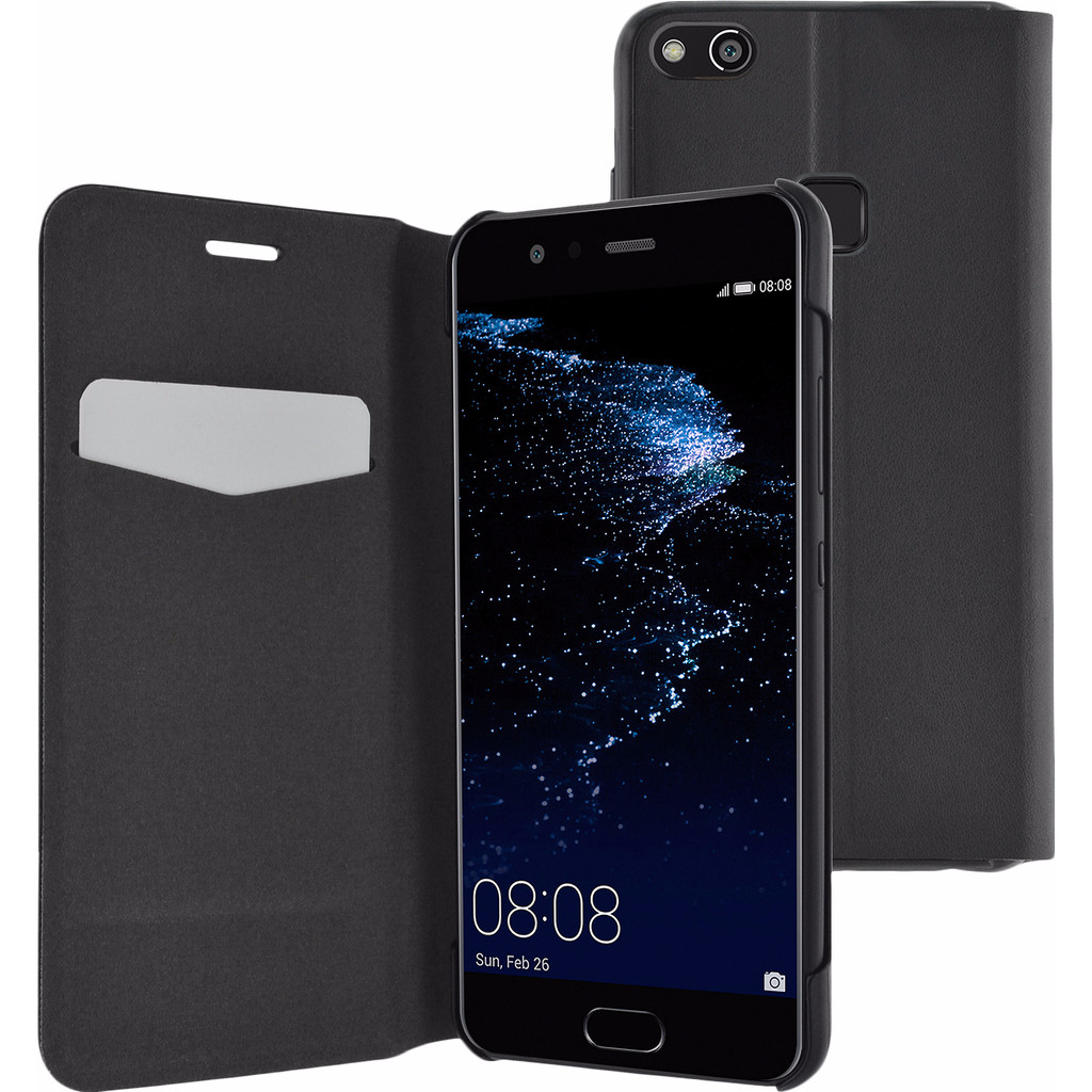 Azuri Booklet Ultra Thin Huawei P10 Lite Book Case Zwart azuri kopen in de aanbieding