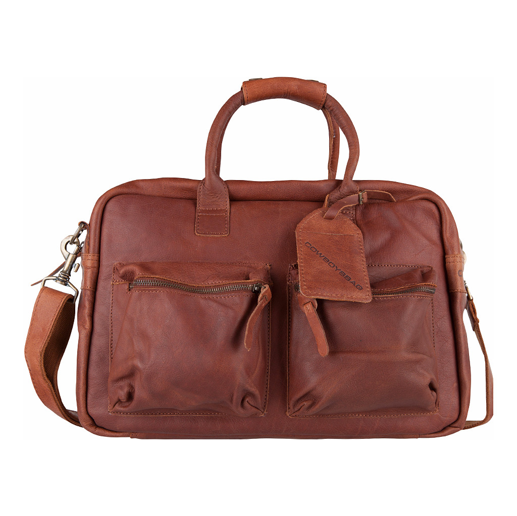 Cowboysbag-Laptoptassen-The College Bag 15.6 inch-Bruin online kopen