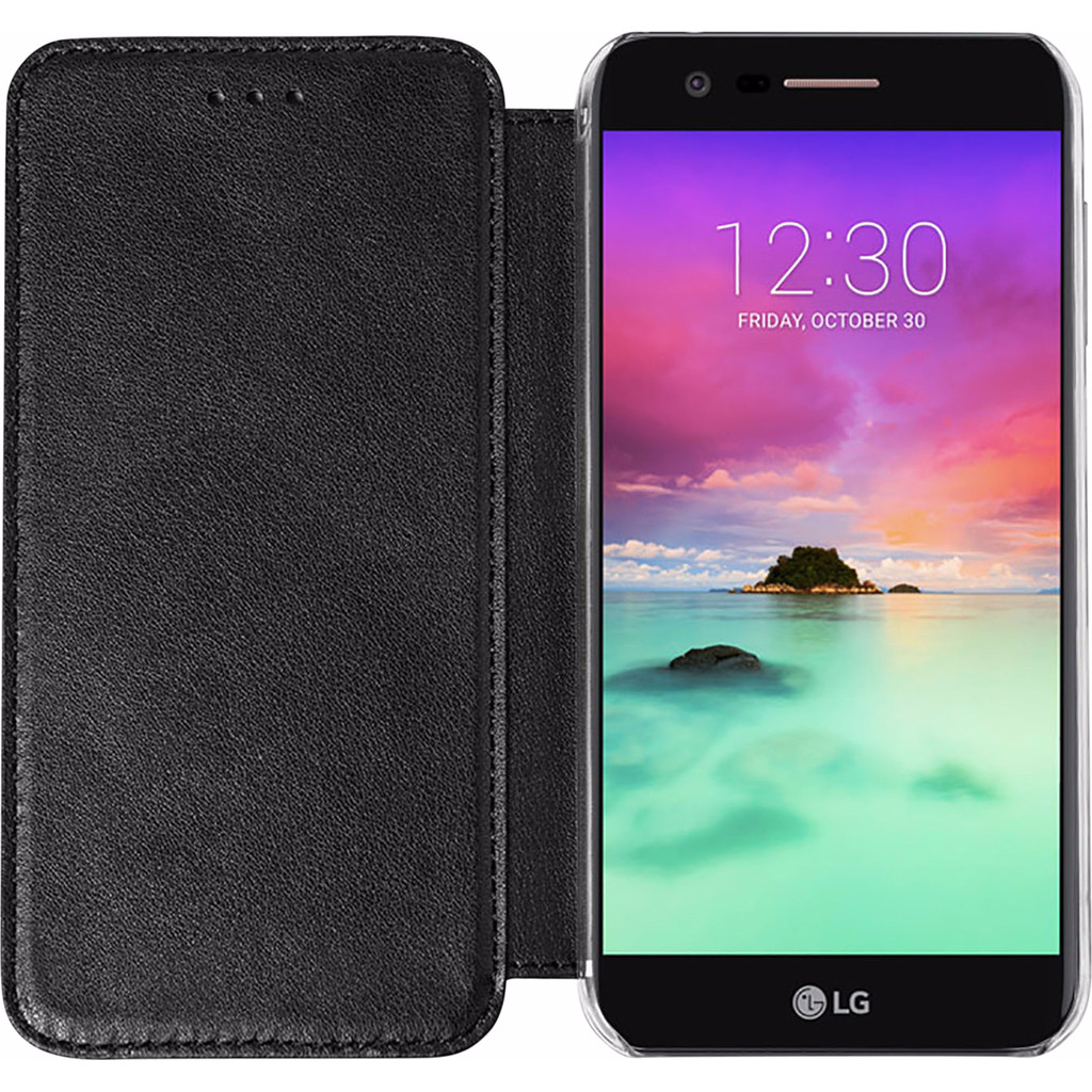 Azuri Booklet Lg K10 2017 Book Case Zwart azuri kopen in de aanbieding