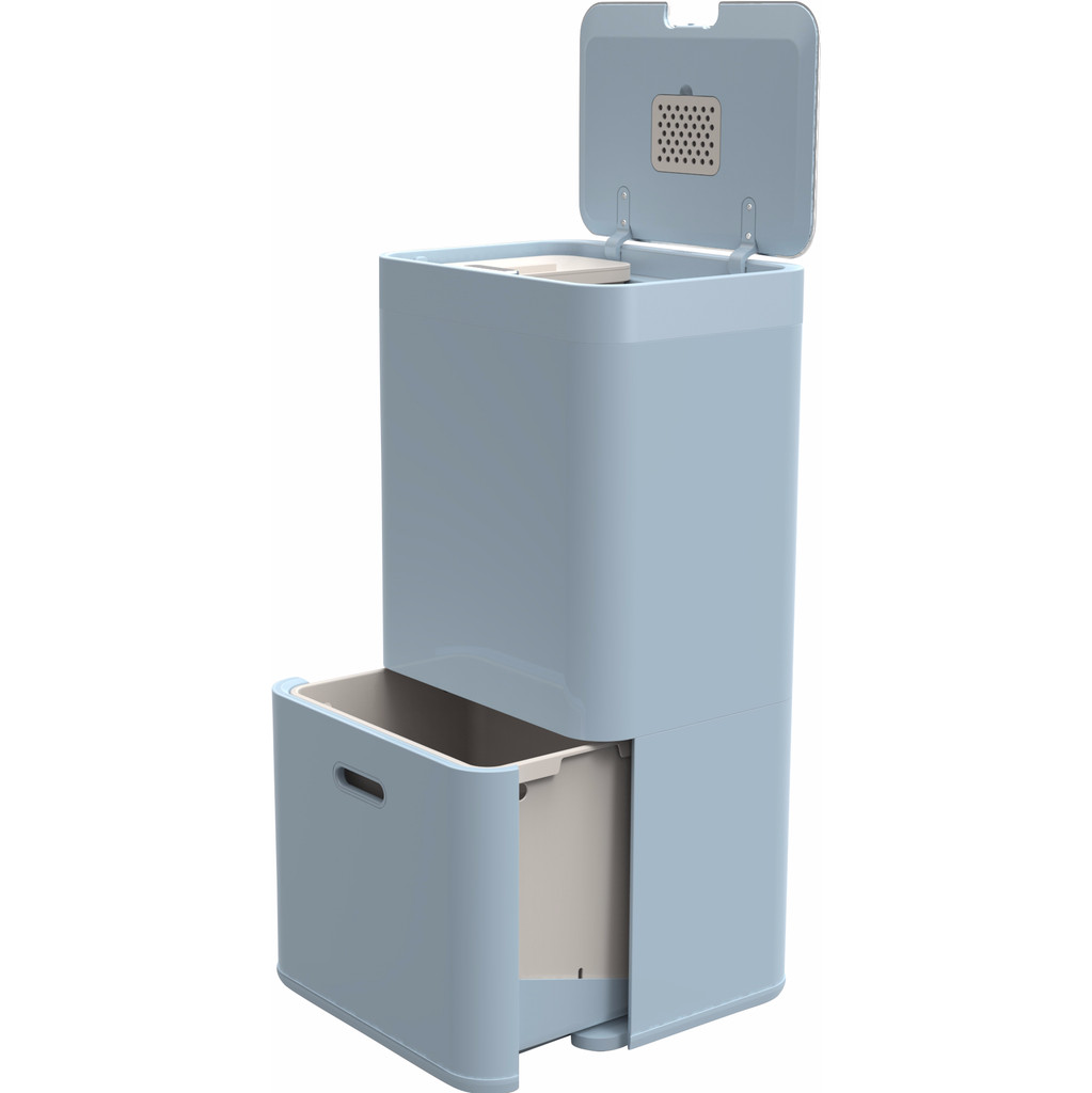 Joseph Joseph Intelligent Waste Totem 60 Liter Blauw