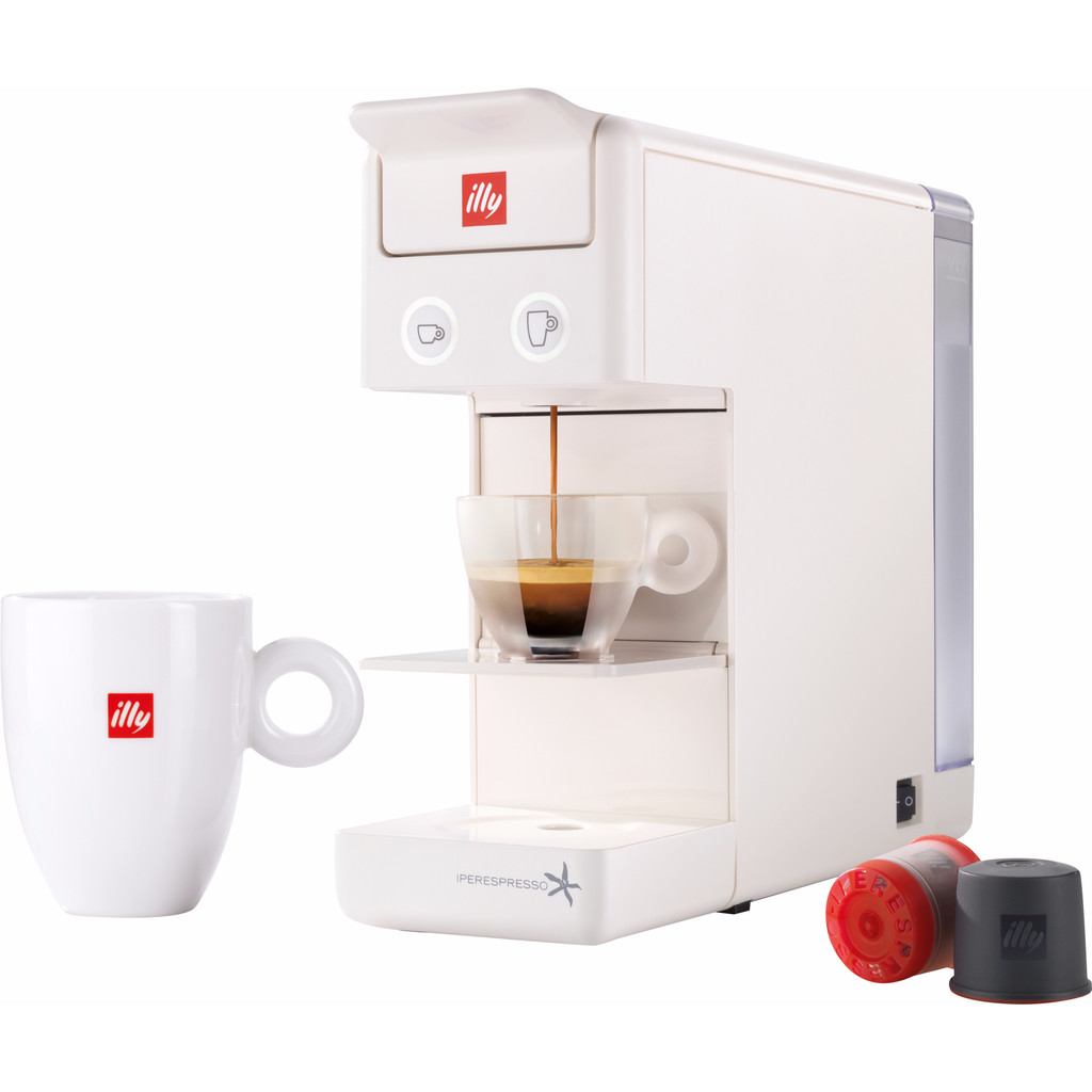 Illy Y3 Espresso Coffee Wit illy kopen in de aanbieding