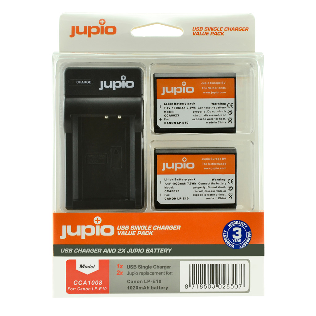 Jupio Kit Battery Lp E10 2X Usb Single Charger jupio kopen in de aanbieding Jupio Kit Battery Lp E10 2X Usb Single Charger jupio kopen in de aanbieding