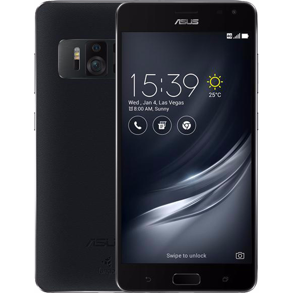 Asus Zenfone AR Zwart-128 GB opslagcapaciteit 5,7 inch Quad HD scherm Android 7.0 Nougat