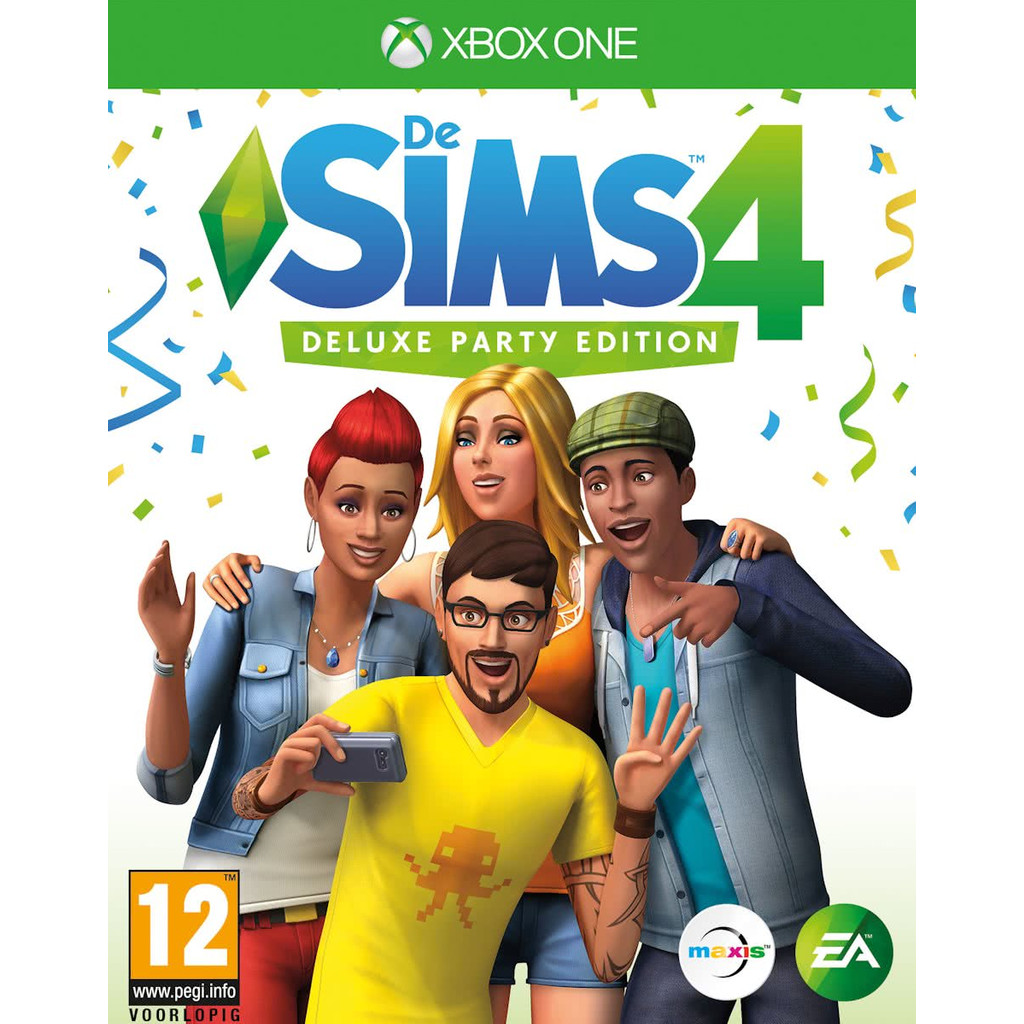 De Sims 4 Deluxe Party Edition Xbox One