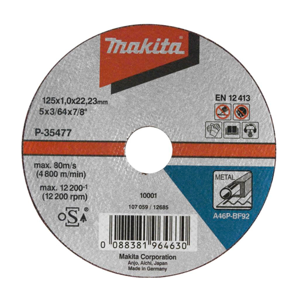 Makita B 35134 Slijpschijf Metaal 125 Mm makita kopen in de aanbieding
