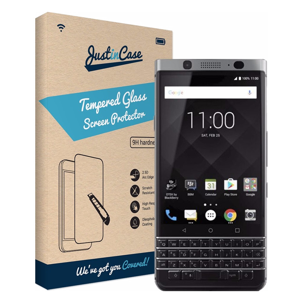 Just In Case Gehard Glas Blackberry Keyone Screenprotector just in case kopen in de aanbieding