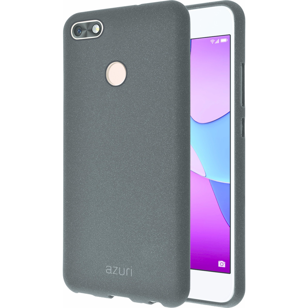 Azuri Flexible Sand Huawei Y6 Pro 2017 Back Cover Zwart azuri kopen in de aanbieding