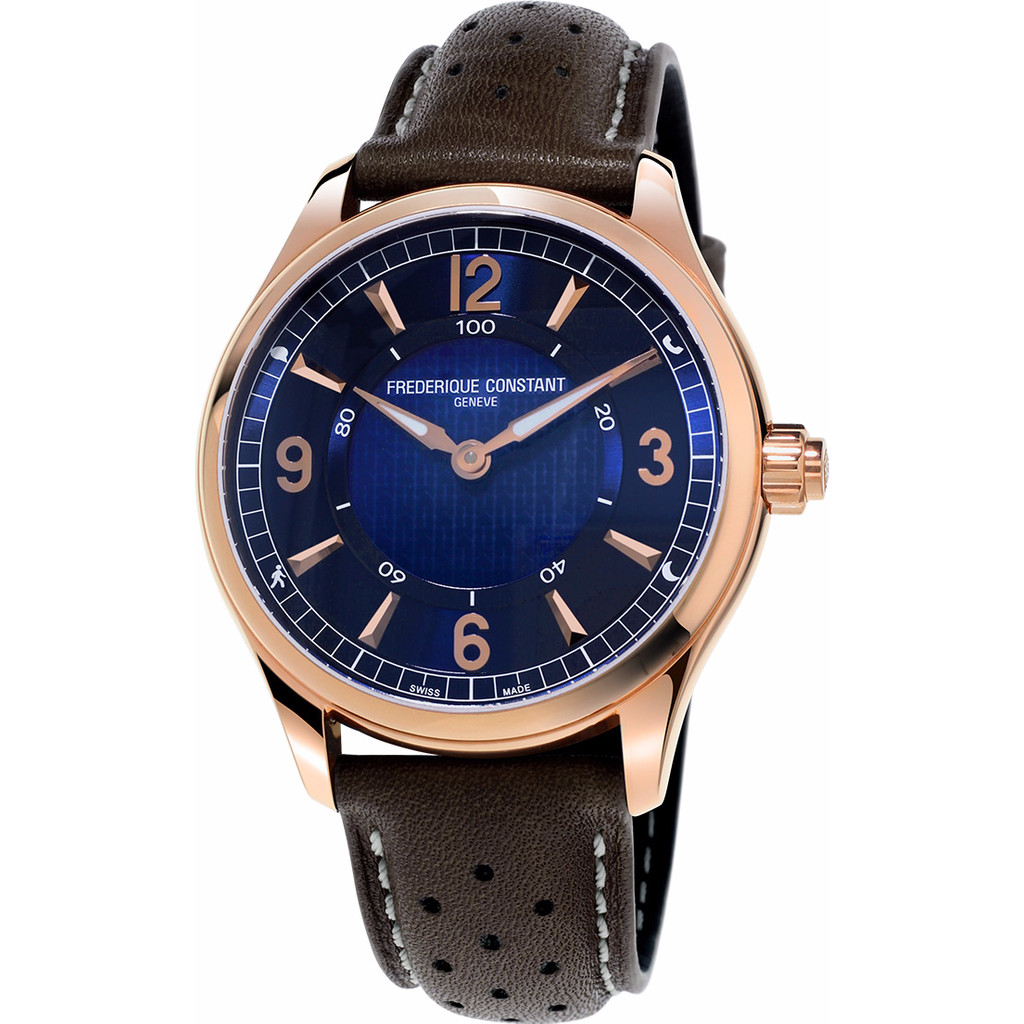Frederique Constant Horological Blauwbruin frederique constant kopen in de aanbieding