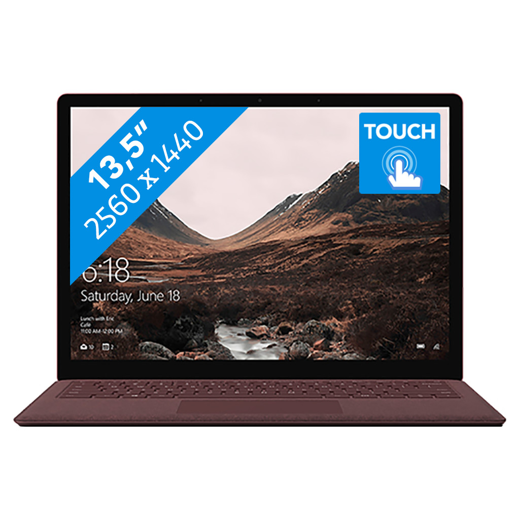 Microsoft Surface Laptop - i5 - 8 GB - 256 GB Bordeauxrood