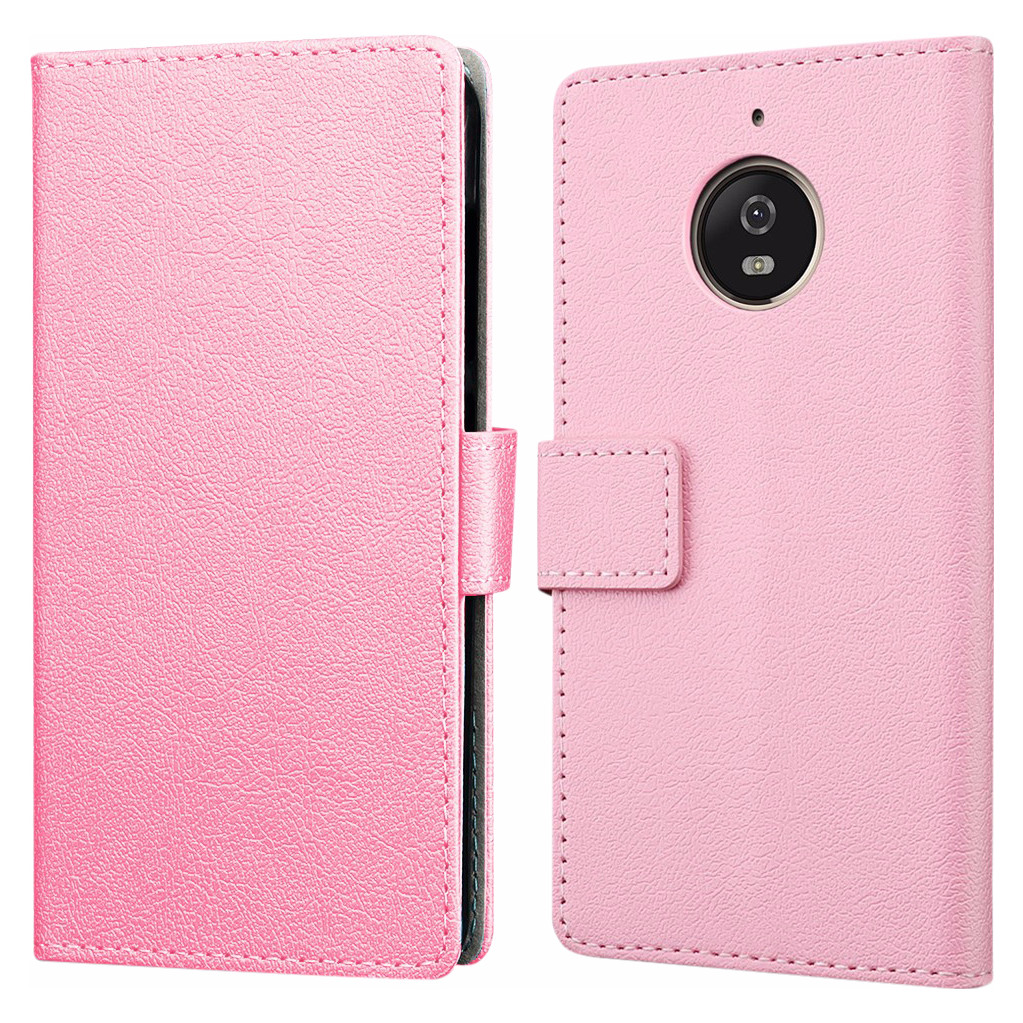 Just In Case Wallet Motorola Moto E4 Book Roze just in case kopen in de aanbieding