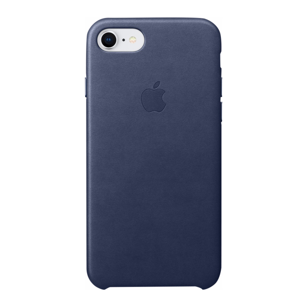 Apple Iphone 78 Leather Back Cover Blauw apple kopen in de aanbieding