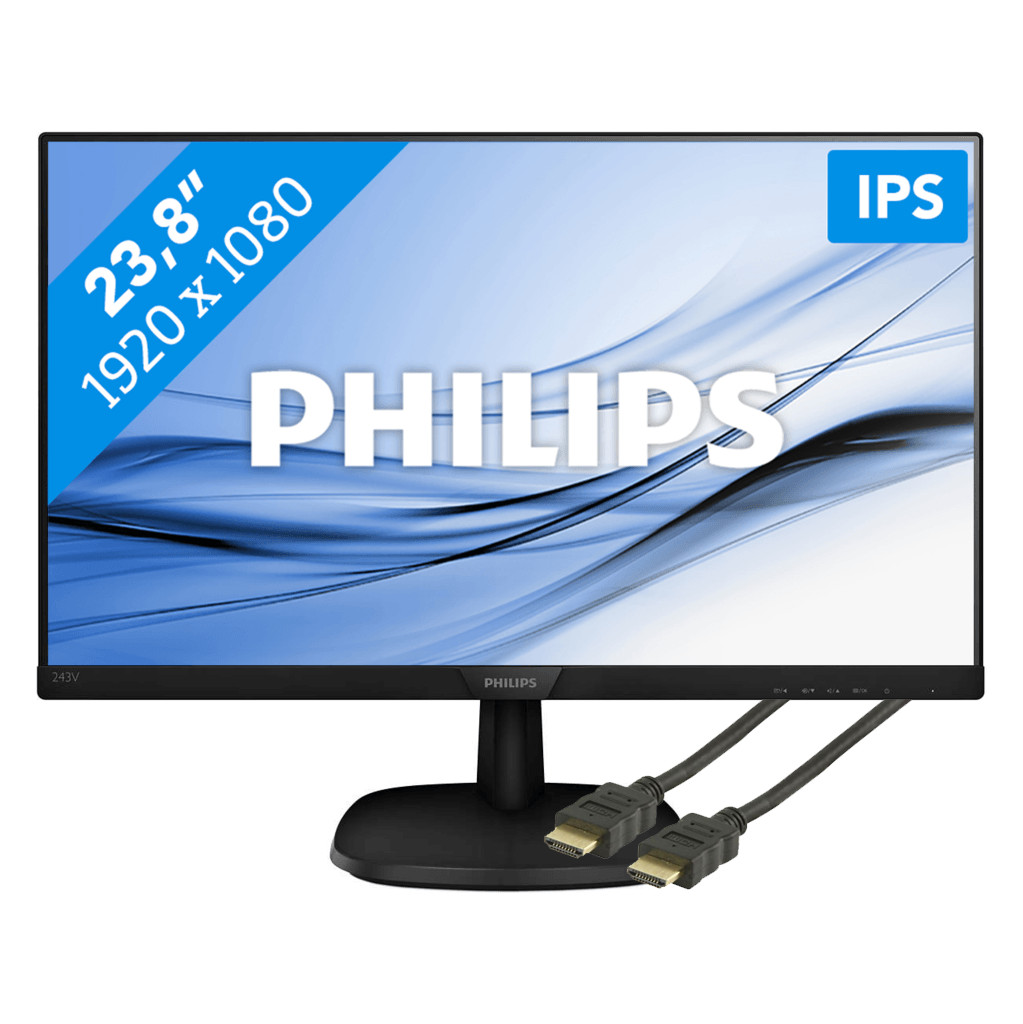 Philips 243V7QDAB + HDMI kabel