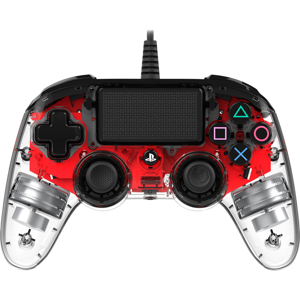 Nacon Ps4 Official Wired Illuminated Controller Rood nacon kopen in de aanbieding Nacon Ps4 Official Wired Illuminated Controller Rood nacon kopen in de aanbieding