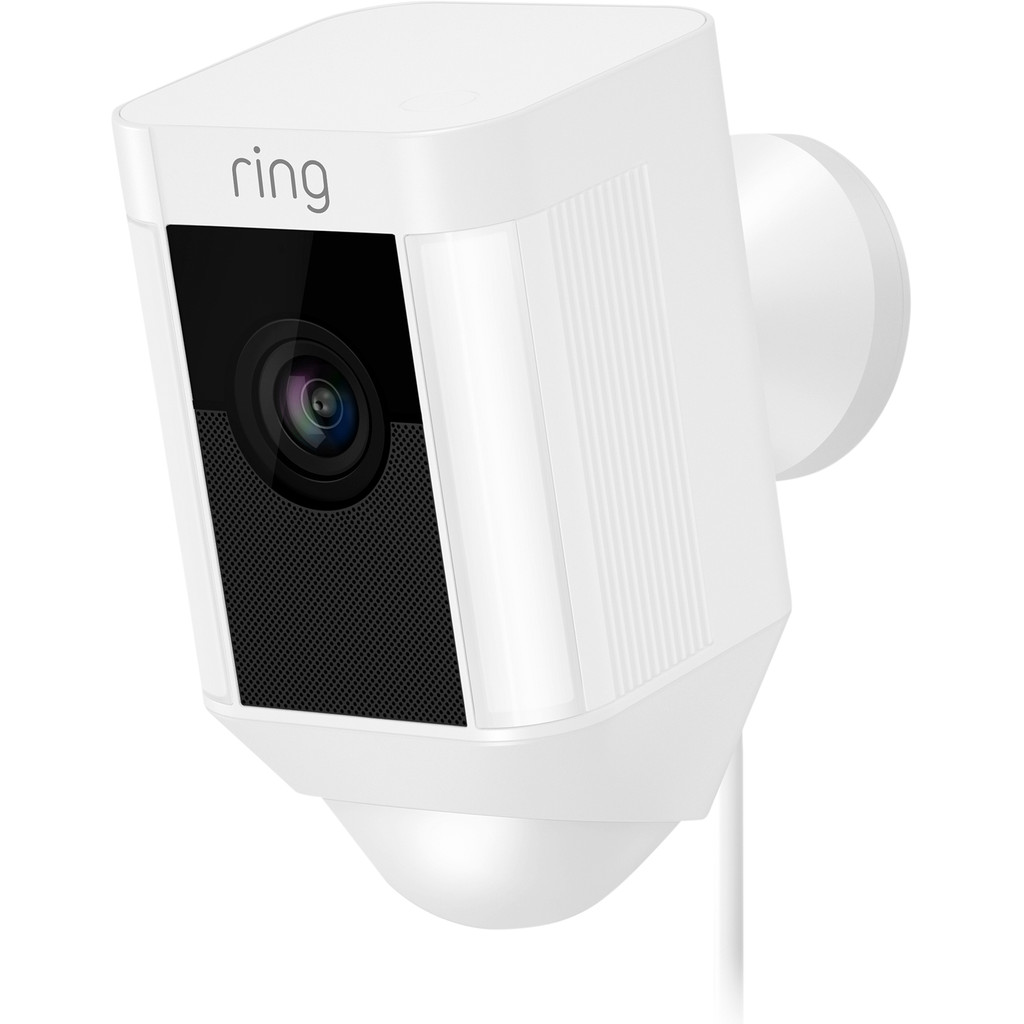 Ring Spotlight Cam Wired Wit ring kopen in de aanbieding