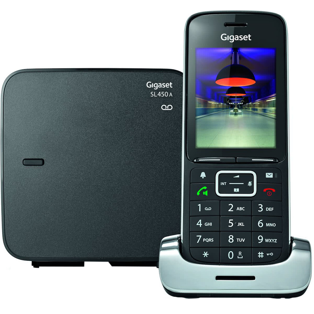 Gigaset Sl450A Zwart gigaset kopen in de aanbieding