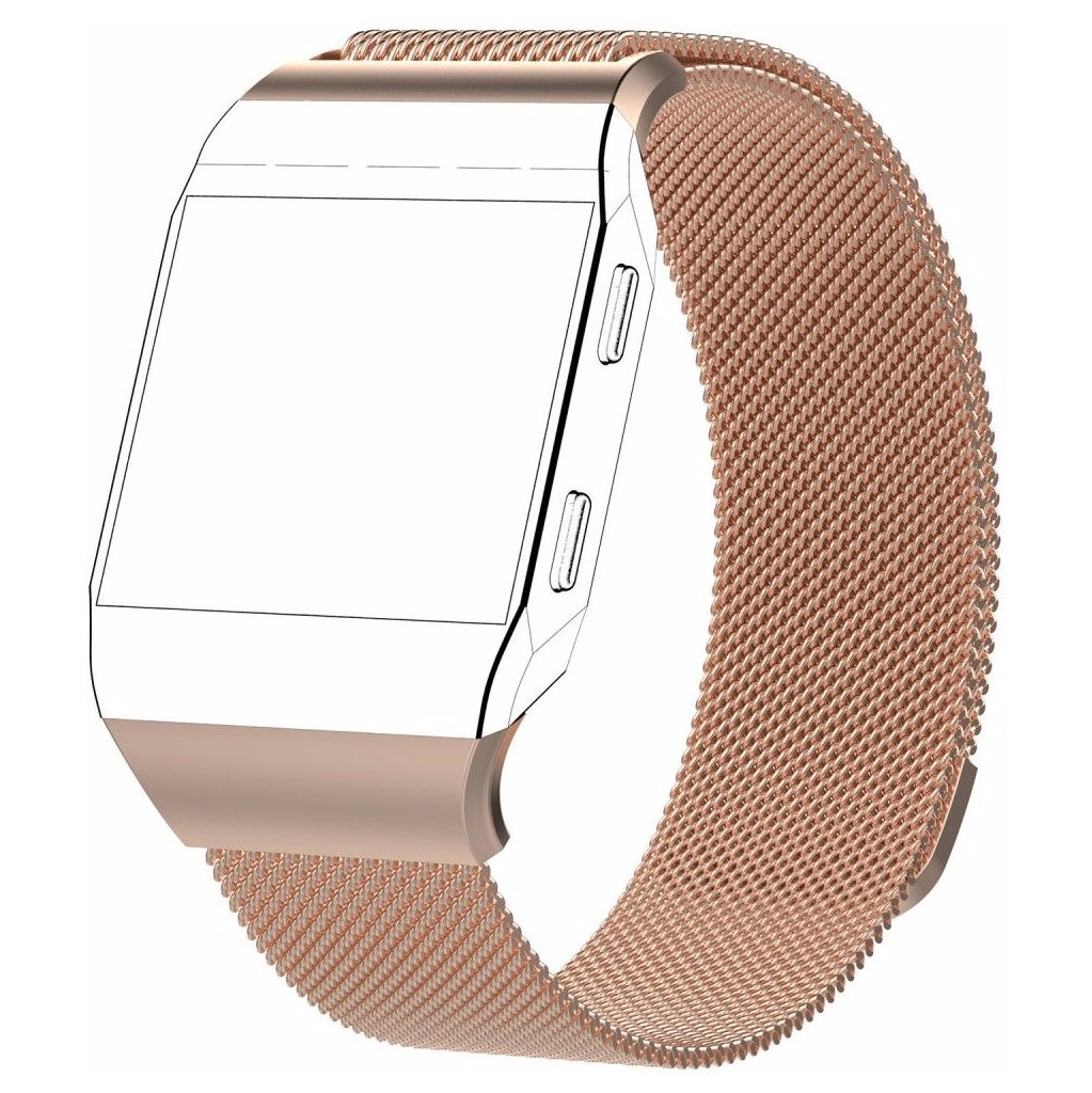 Just In Case Fitbit Ionic Milanees Horlogeband Rose Goud just in case kopen in de aanbieding Just In Case Fitbit Ionic Milanees Horlogeband Rose Goud just in case kopen in de aanbieding
