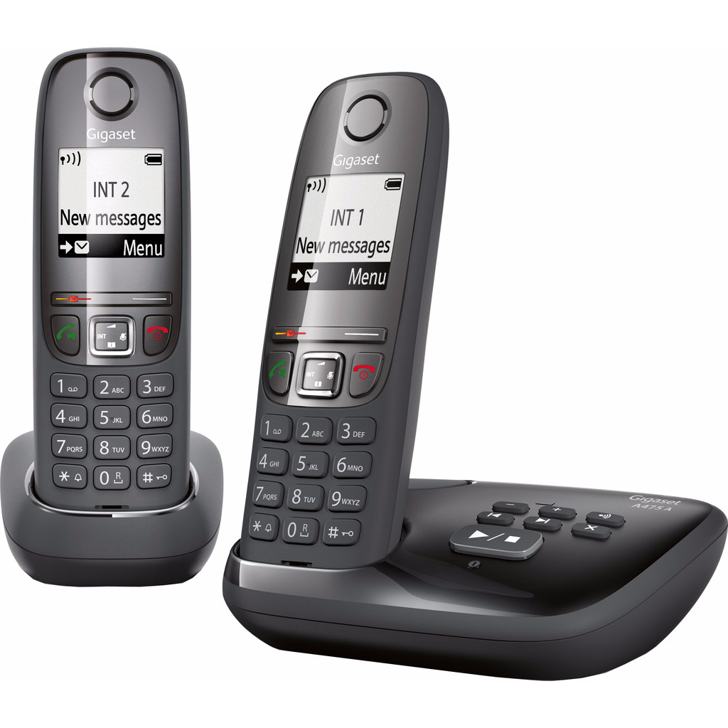 Gigaset A475A Duo Zwart gigaset kopen in de aanbieding