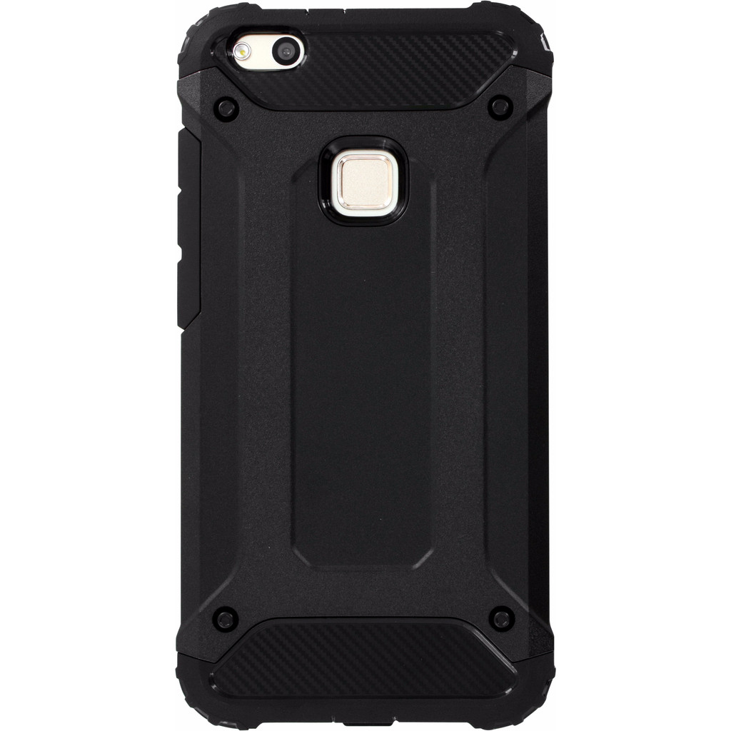 Mobiparts Rugged Shield Huawei P10 Lite Back Cover Zwart mobiparts kopen in de aanbieding