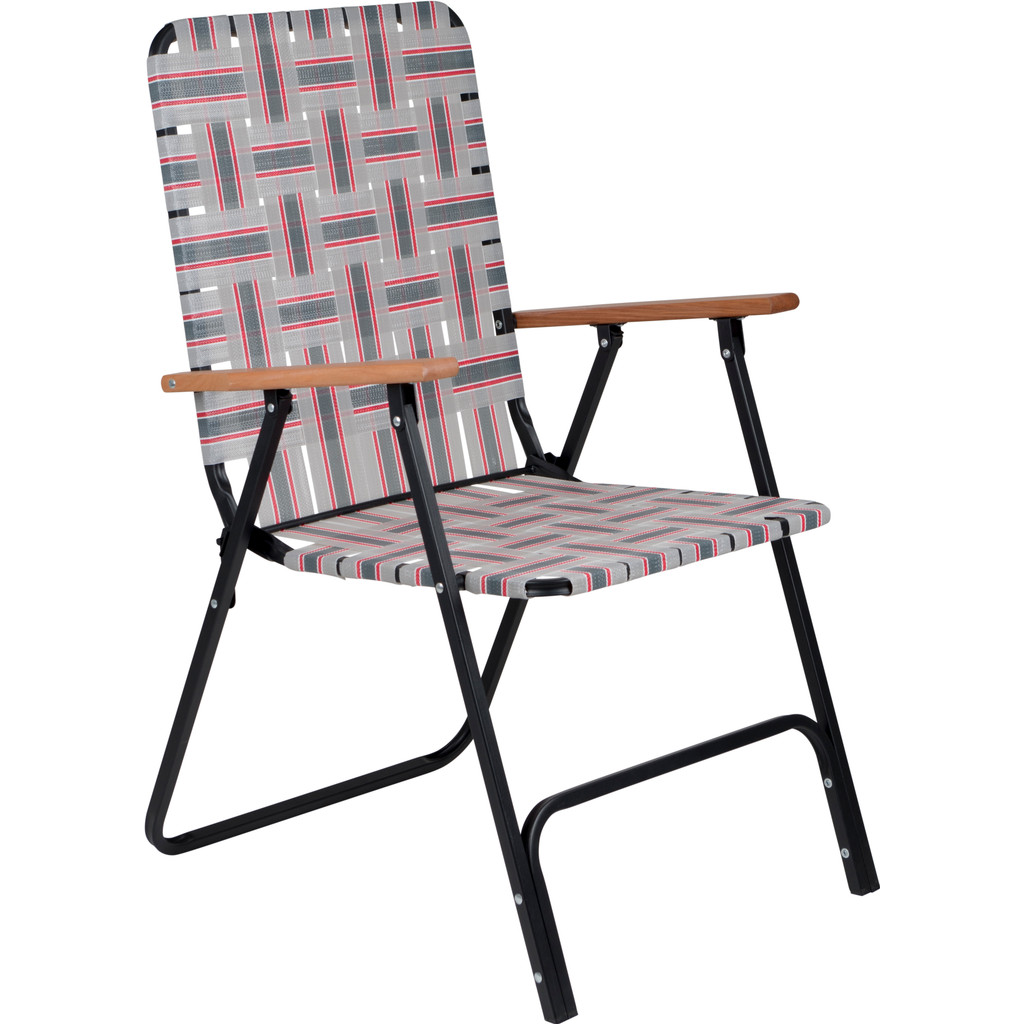 Bo-Camp Urban Outdoor Preston Grijs/Rood