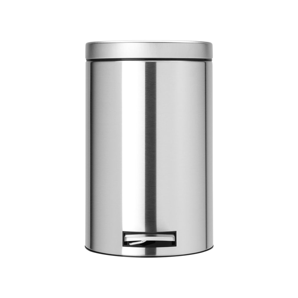 Brabantia Pedaalemmer 12 Liter Matt Steel