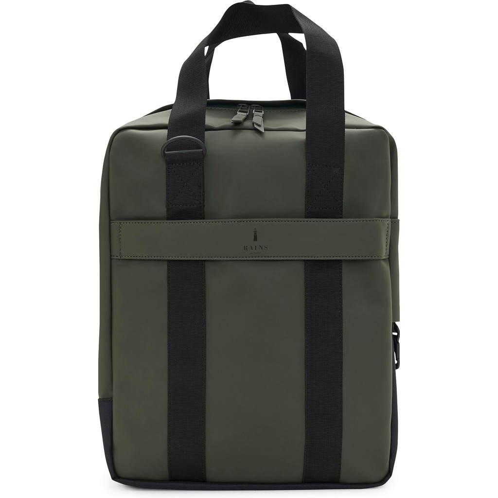 Rains Utility Tote Groen rains kopen in de aanbieding