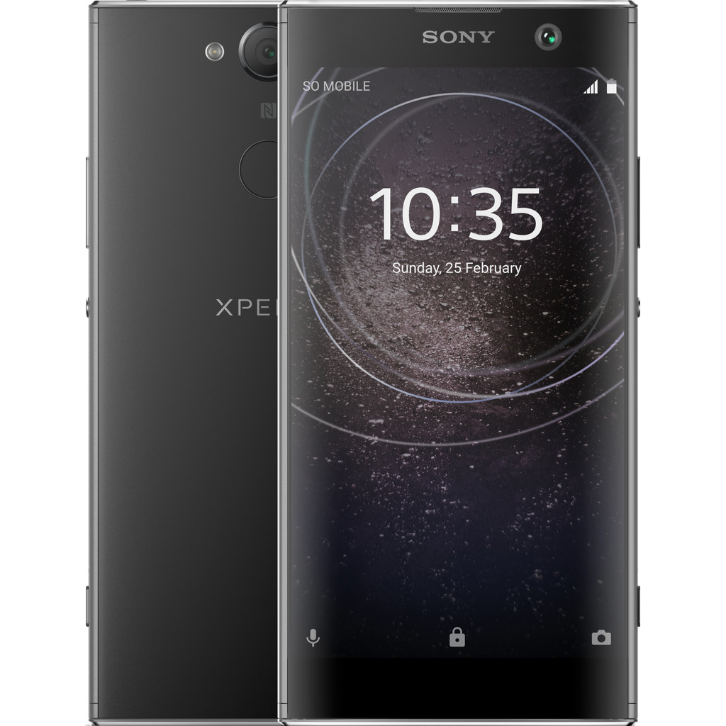 Sony Xperia XA2 Zwart-32 GB opslagcapaciteit 5,2 inch Full HD scherm Android 8.0 Oreo