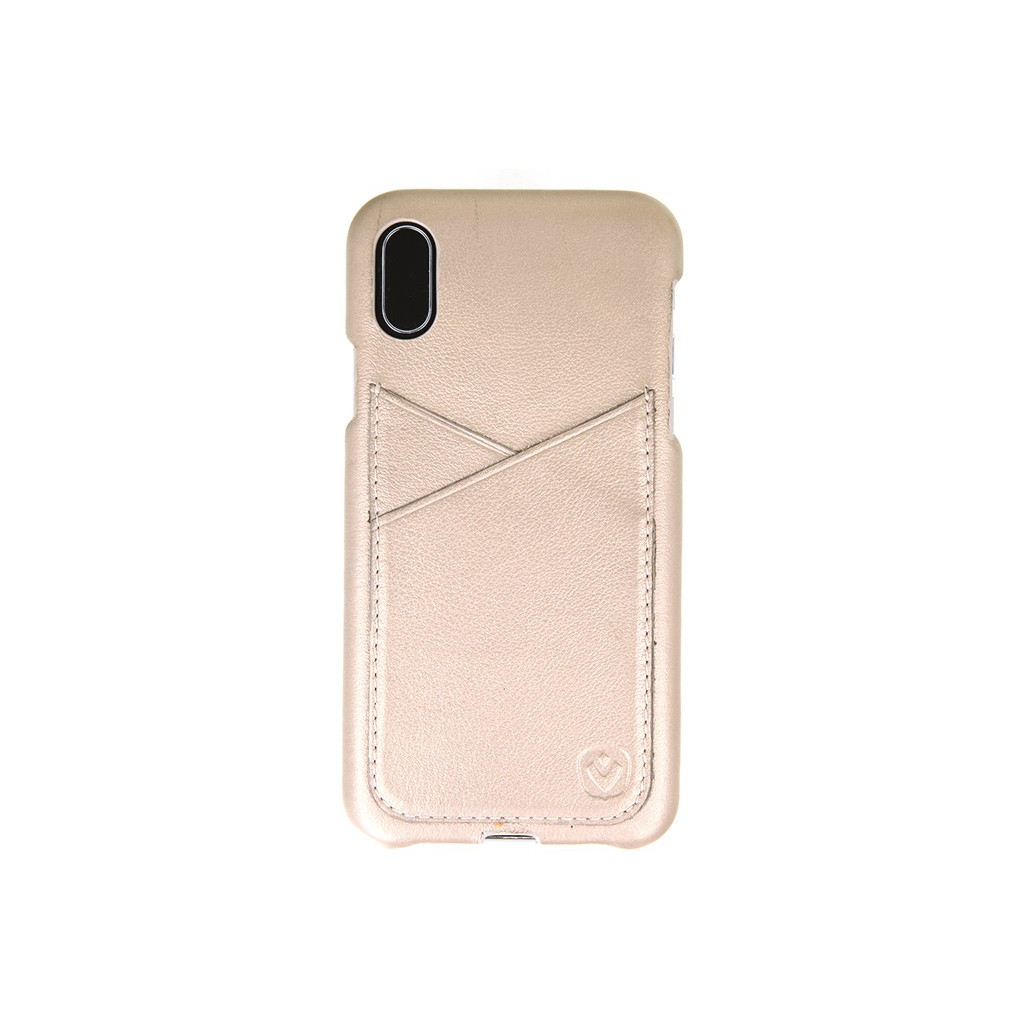 Valenta Premium Apple Iphone X Back Cover Goud valenta kopen in de aanbieding
