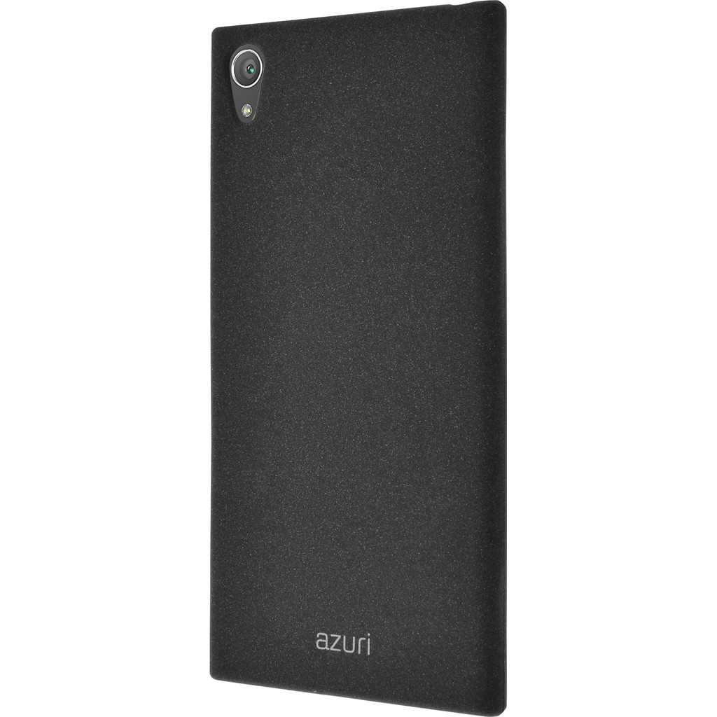 Azuri Flexible Sand Sony Xperia Xa1 Ultra Back Cover Zwart azuri kopen in de aanbieding