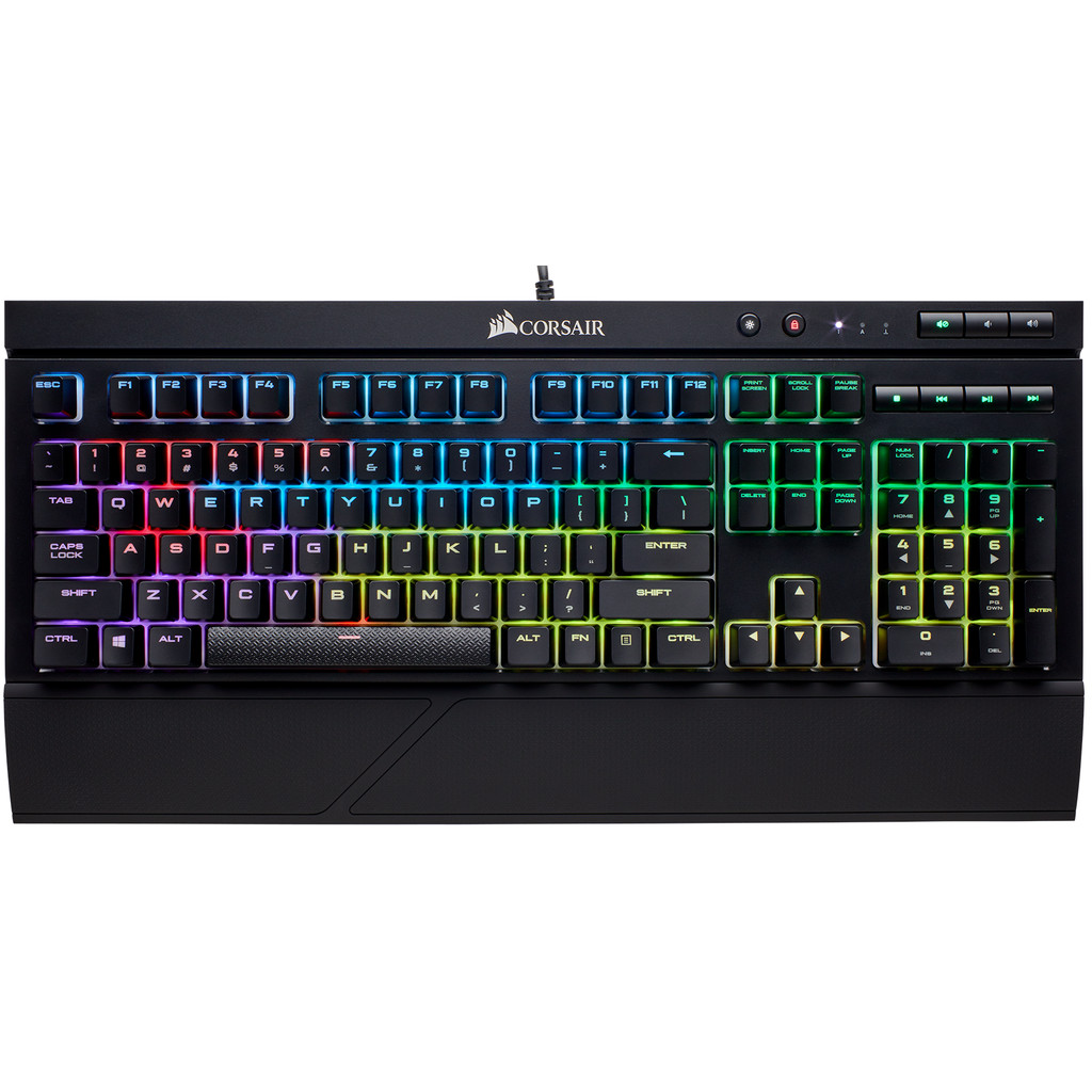 Corsair K68 Rgb Cherry Mx Red Gaming Toetsenbord Qwerty corsair kopen in de aanbieding
