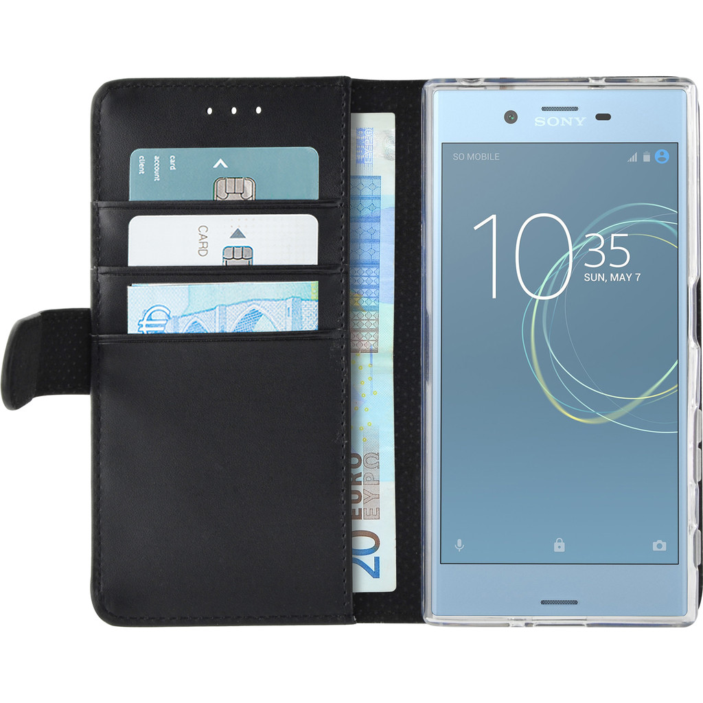 Azuri Wallet Magneet Sony Xperia Xzs Book Case Zwart azuri kopen in de aanbieding