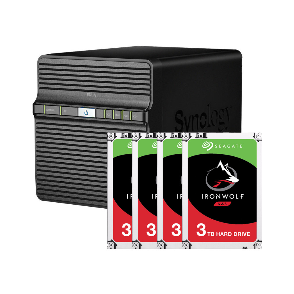 Synology DS418j + 12TB