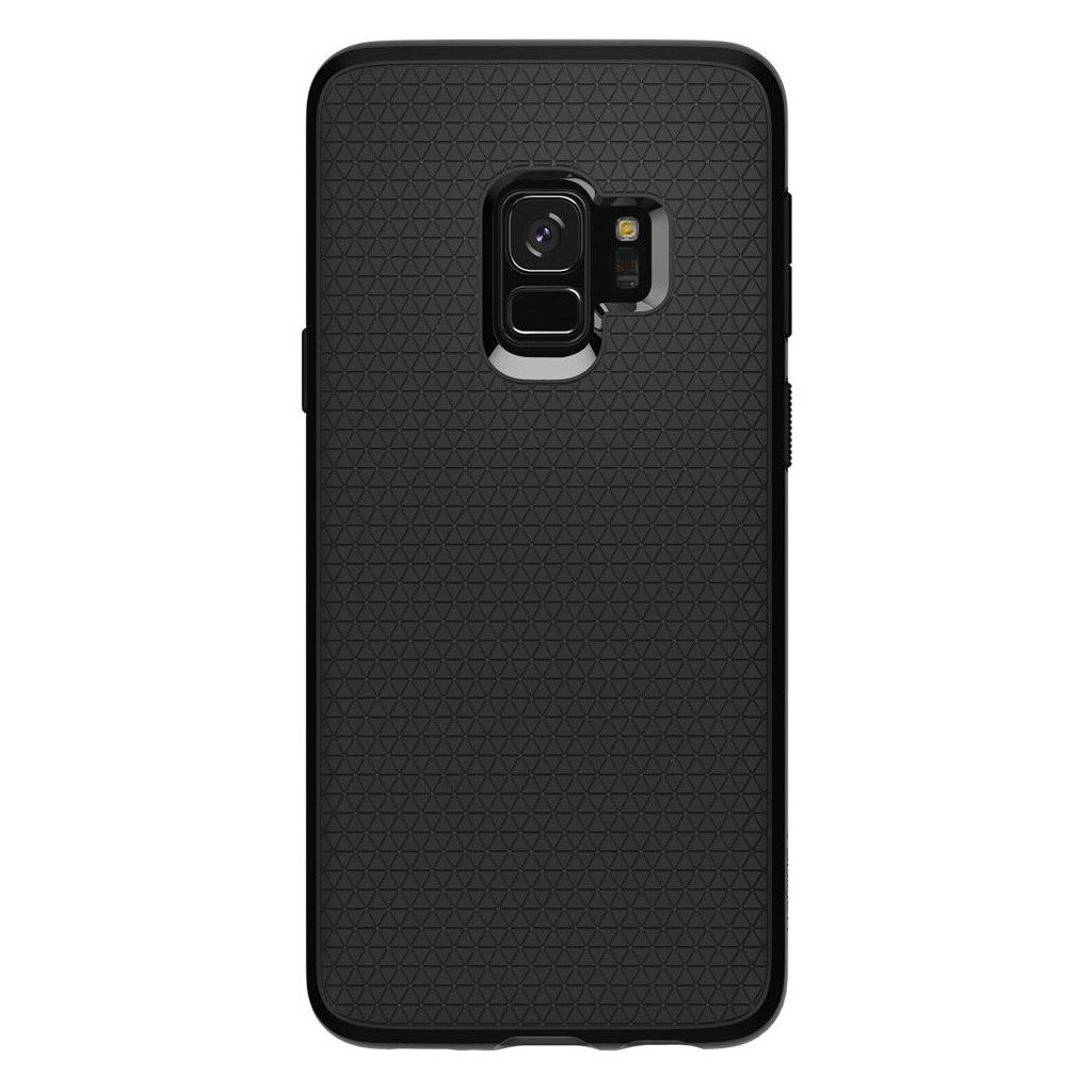 Spigen Liquid Air Samsung Galaxy S9 Back Cover Zwart spigen kopen in de aanbieding