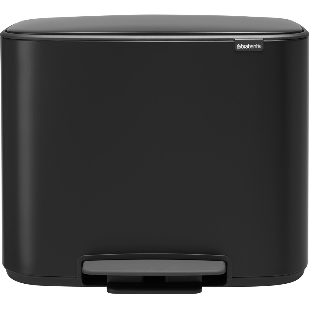 Brabantia Bo Pedal Bin 36 Liter Matt Black
