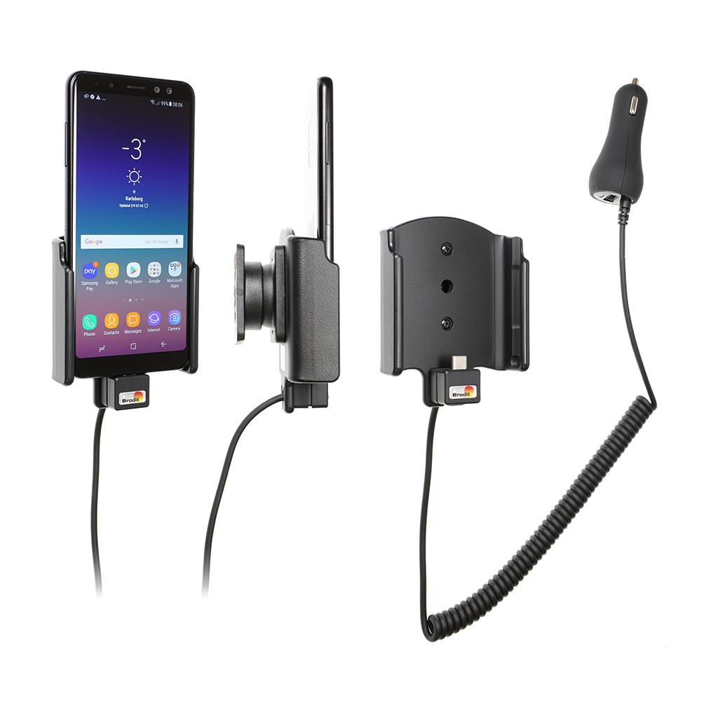 Brodit Houder Samsung Galaxy A8 2018 Met Oplader brodit kopen in de aanbieding Brodit Houder Samsung Galaxy A8 2018 Met Oplader brodit kopen in de aanbieding