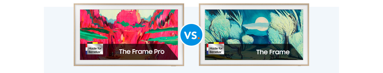Samsung The Frame Pro LS03FW vs The Frame LS03FA - Coolblue - alles ...