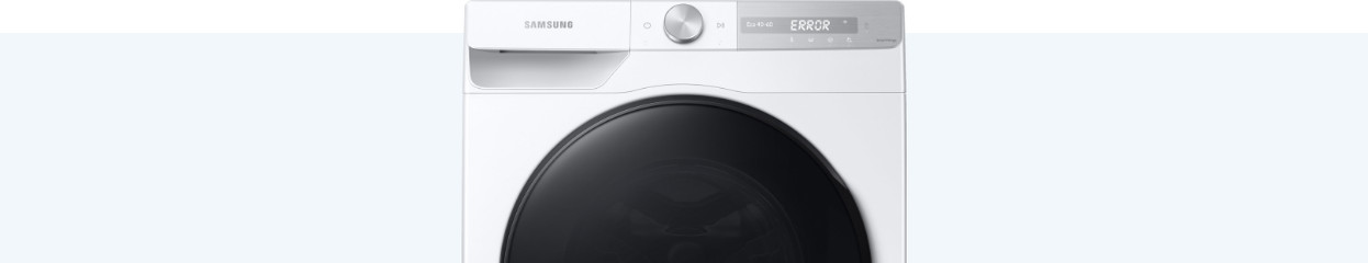 Glimp jukbeen Bewust De meest voorkomende storingen van Samsung wasmachines - Coolblue - alles  voor een glimlach