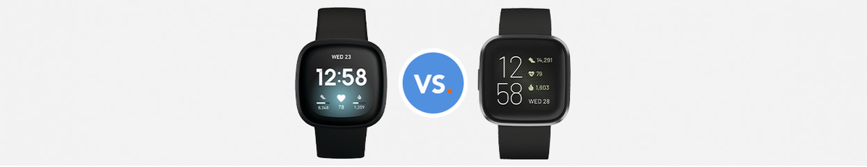 soep Bruidegom Humaan Compare the Fitbit Versa 3 to the Fitbit Versa 2 - Coolblue - anything for  a smile
