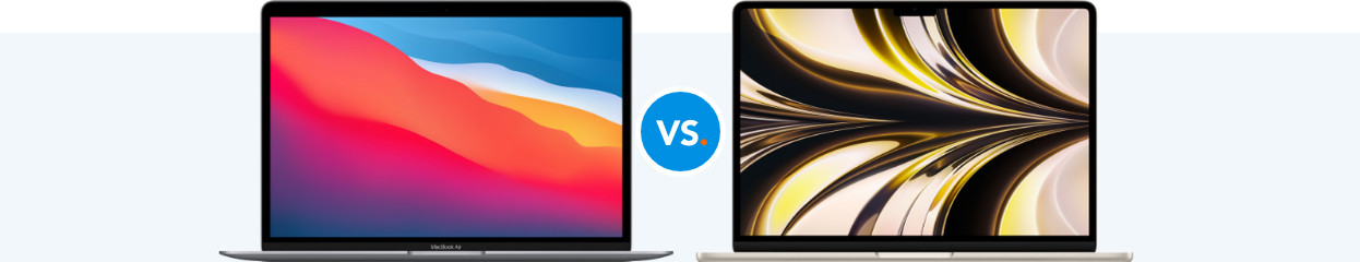 MacBook Air (2020) vs MacBook Air (2022) - Coolblue - anything for