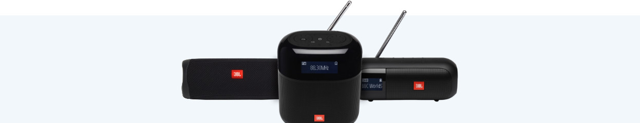 JBL Tuner XL Portable Waterproof FM Radio Bluetooth Speaker
