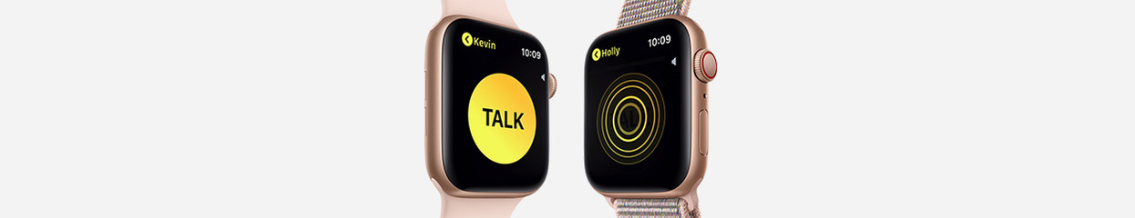 Apple watch 4 online walkie talkie