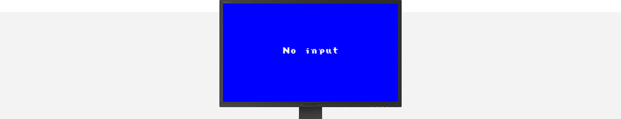 How do I solve the 'no input' message from my monitor? - Coolblue ...
