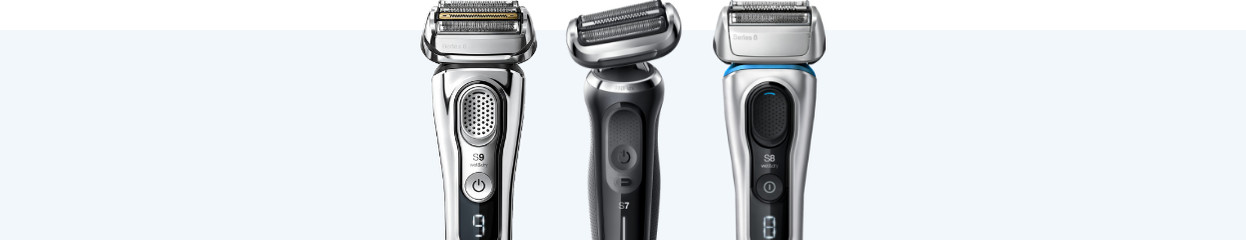 Compare Braun electric shavers - Coolblue - anything for a smile