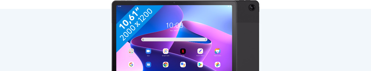 Everything on the Lenovo Tab M10 Plus (3rd generation) - Coolblue -  anything for a smile