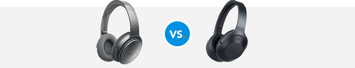 Comparison Bose QuietComfort 35 II vs Sony WH 1000XM3 headphones Coolblue anything for a smile