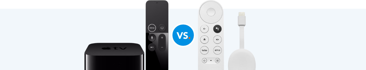 Apple TV 4K (2022) vs Chromecast with Google TV